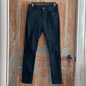 BDG urban outfitters 27 twig distressed high rise